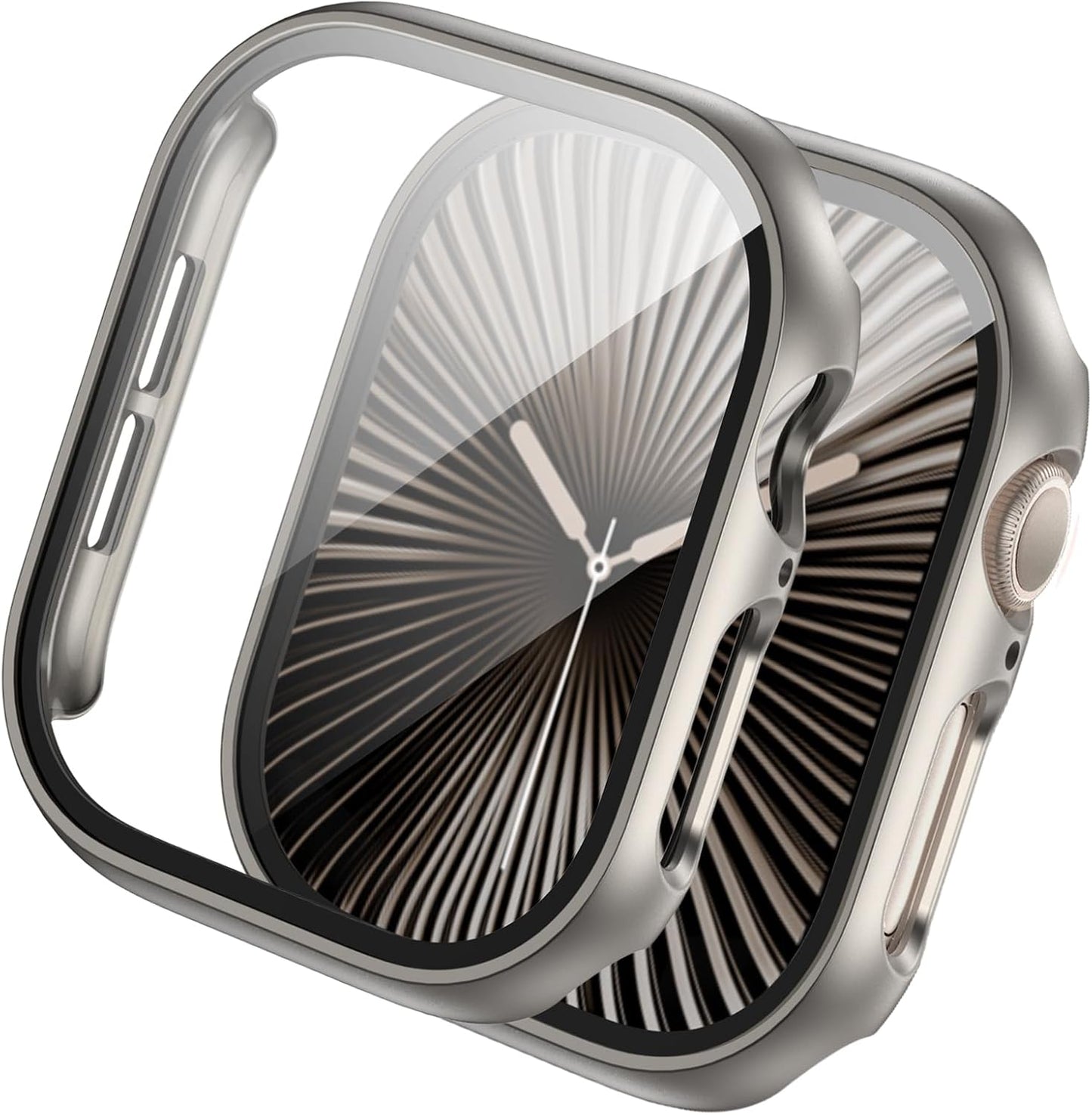 WISKII 2-Pack Apple Watch 42mm Case - Full Shockproof Protection