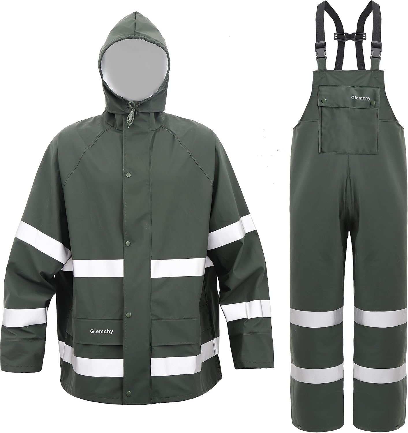 Heavy Duty Waterproof Rain Suit for Men & Women Outdoor Use