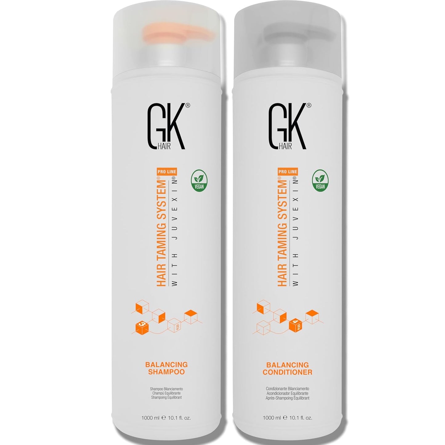 GK HAIR Balancing Shampoo and Conditioner Set for Oily Hair
