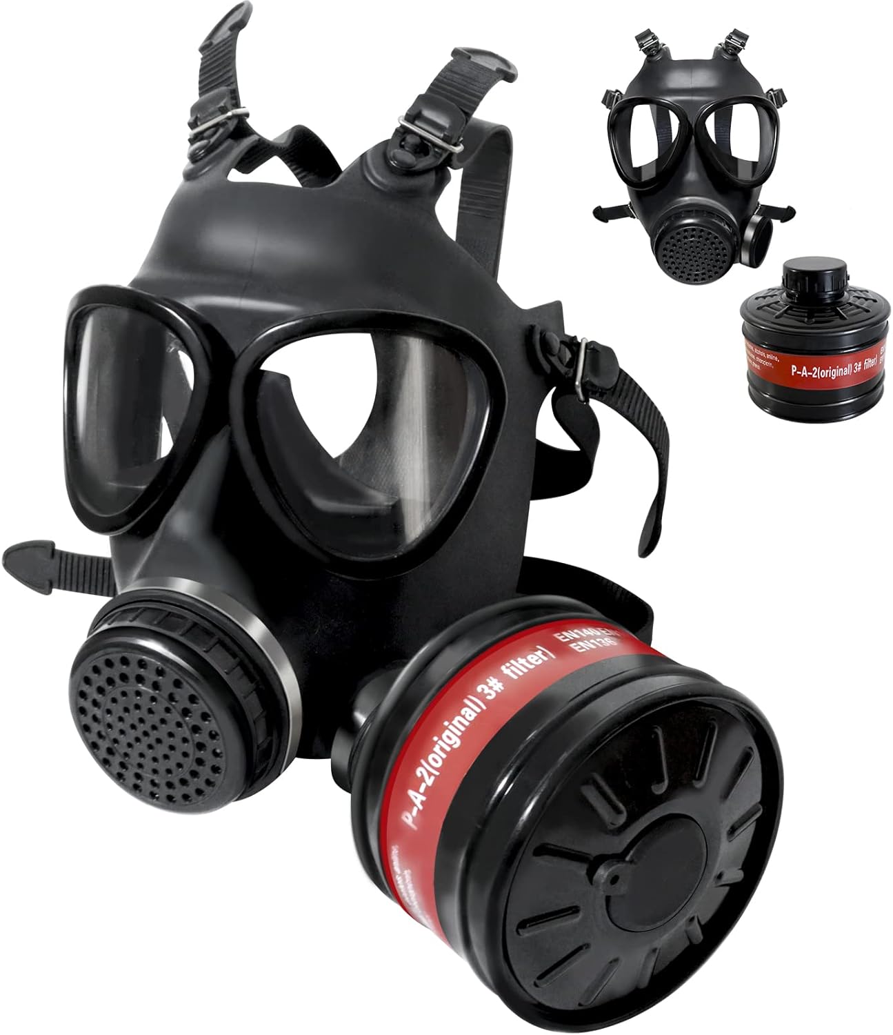 Full Face Respirator Mask for Chemical and Nuclear Protection