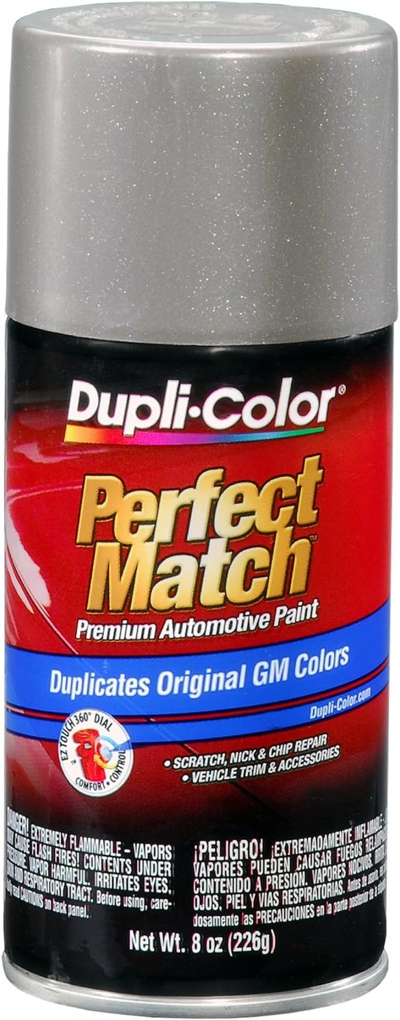 Dupli-Color Pewter Metallic Automotive Paint for Perfect Touch Ups