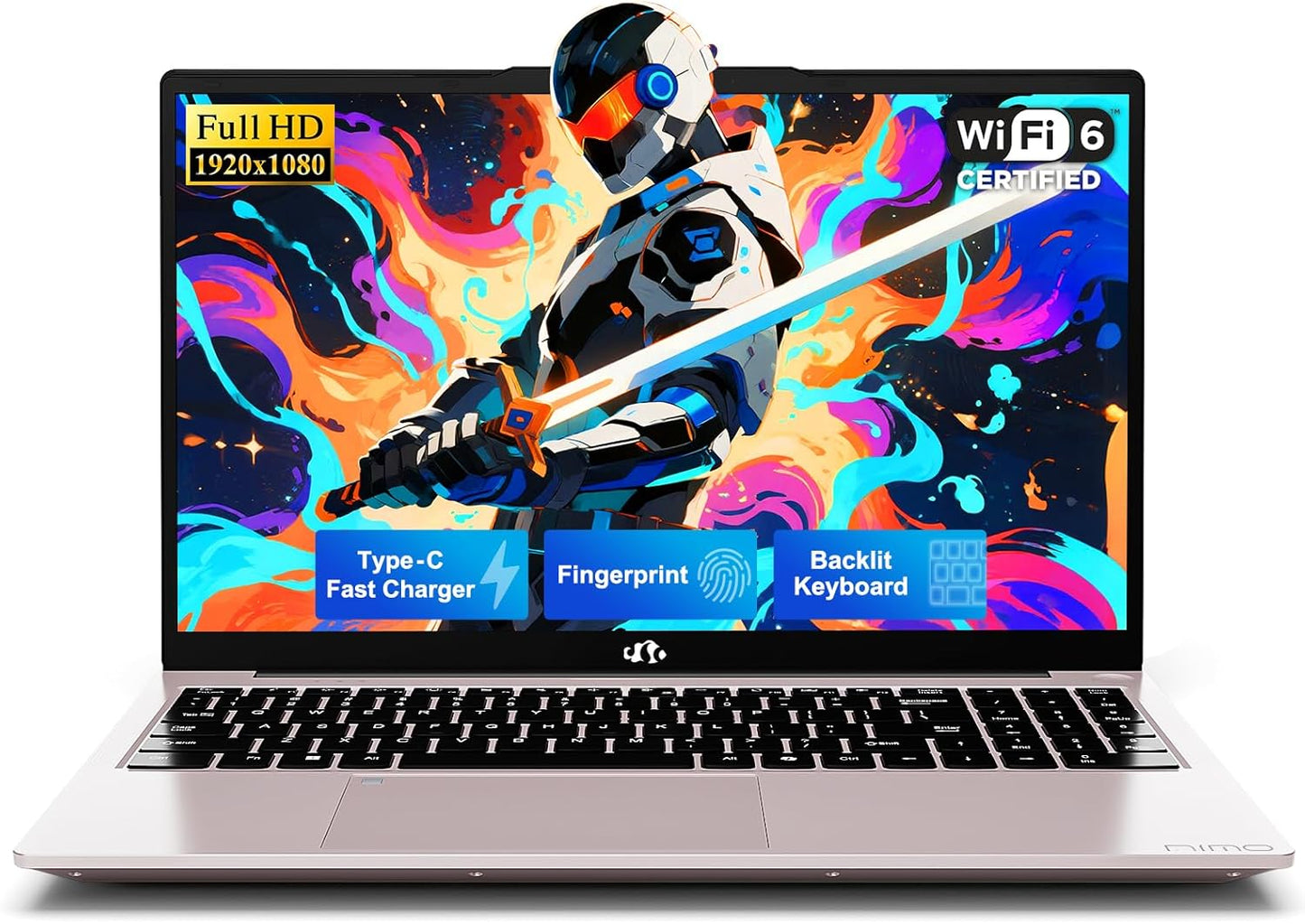 NIMO 15.6 FHD Laptop with Intel Pentium N150 for All Needs