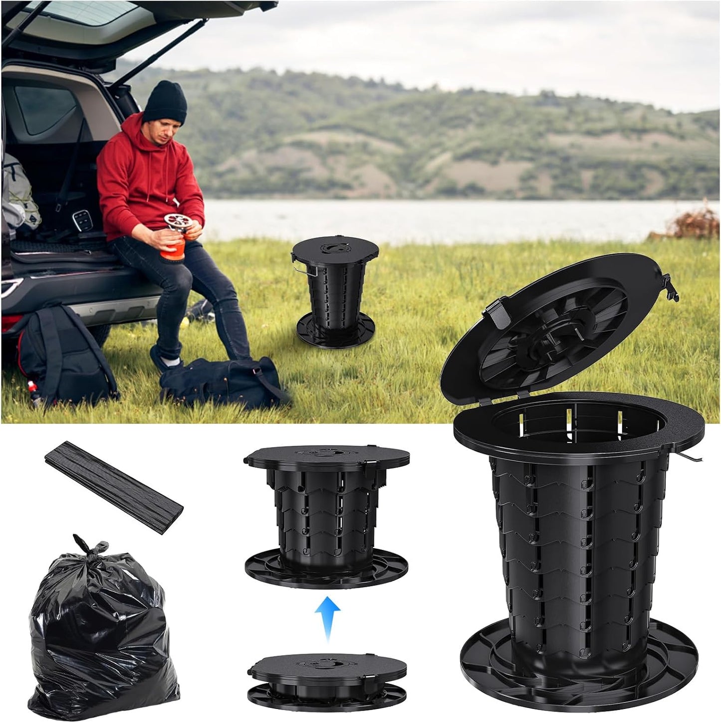 Portable Toilet Upgrade: Pakimi Potty Solution