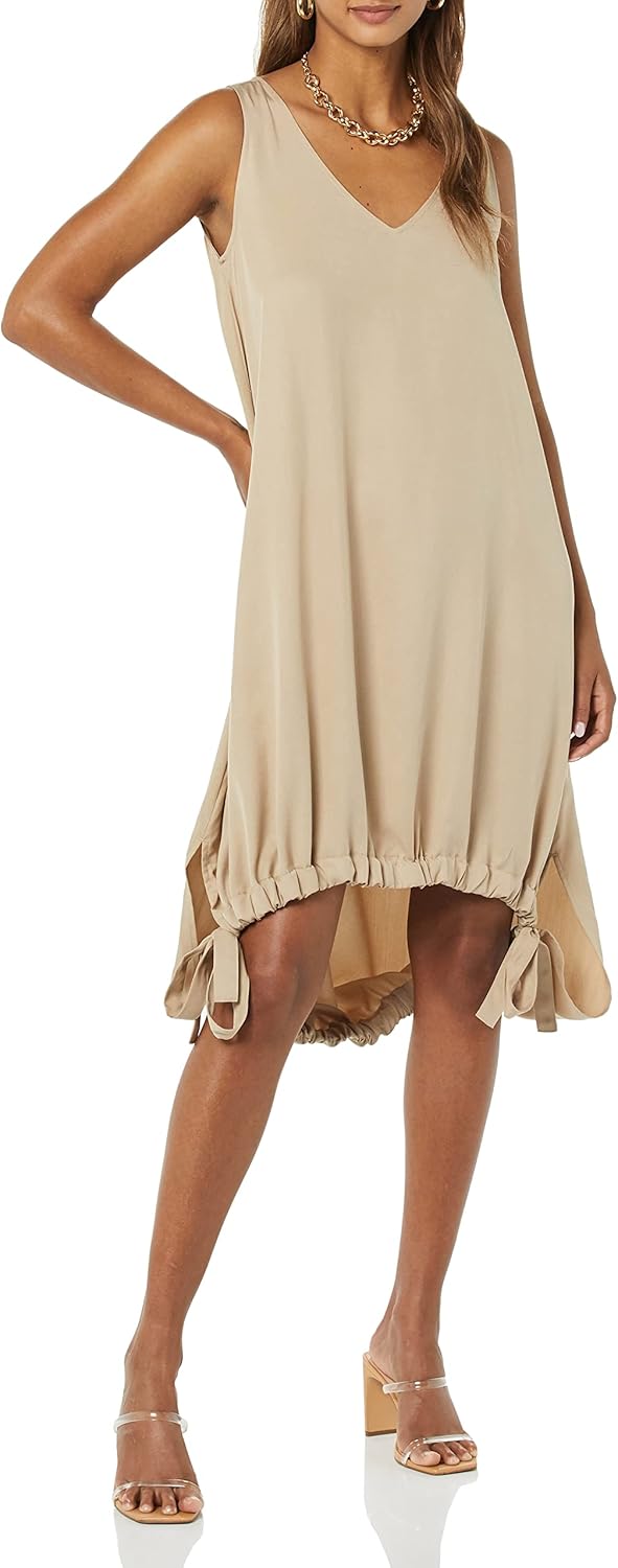 TEREA Women's Brielle Adjustable Hem Mini Tank Dress Review