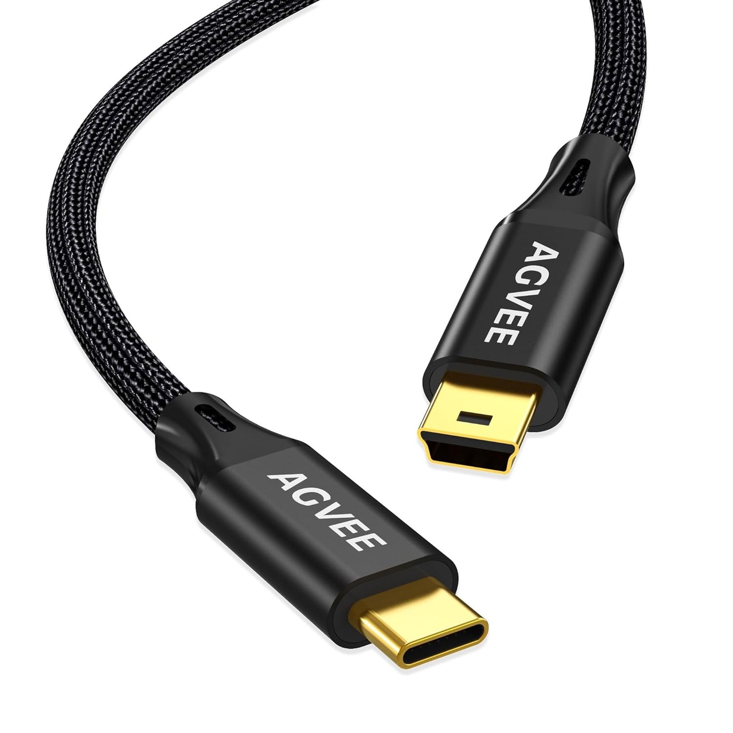 AGVEE Mini USB to USB-C Cable - Fast Data Transfer