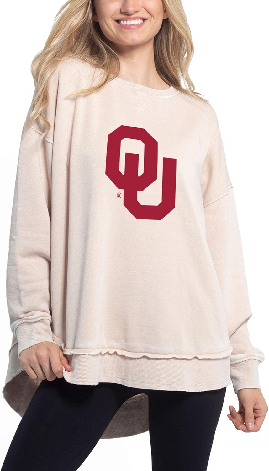 Chicka-d Women's Burnout Campus Pullover for Stylish Comfort