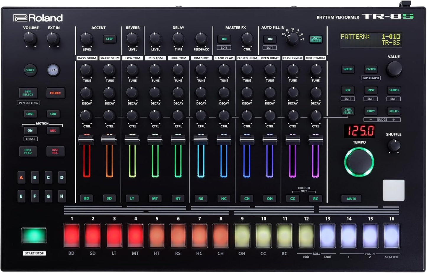 Roland TR-8S Rhythm Performer: Advanced Drum Machine with Effects
