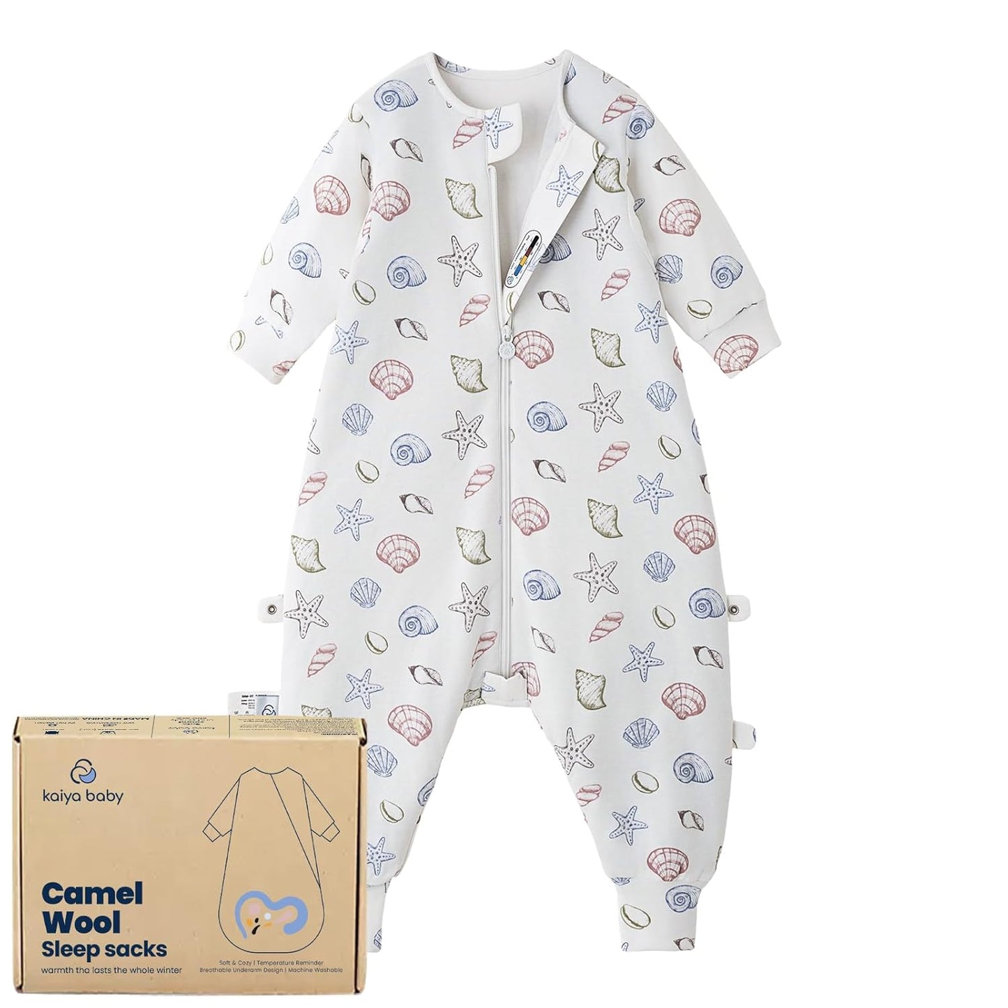 Unisex Toddler Sleep Sack with Feet 1.0 Tog for Comfort