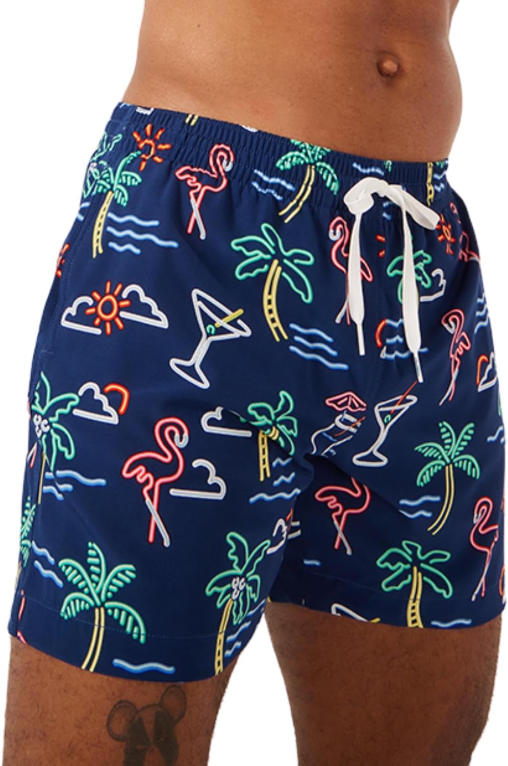 Chubbies Mens Swim Trunks with 4-Way Stretch for Comfort