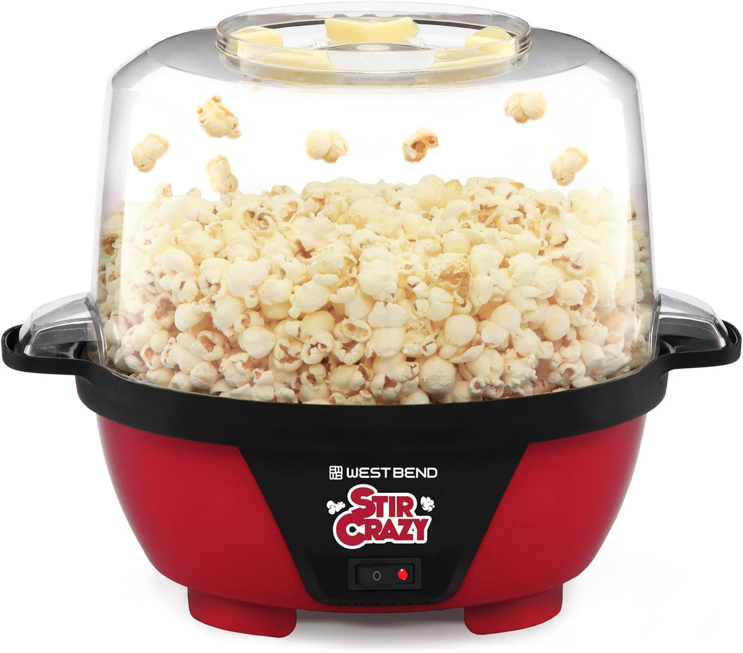 West Bend Stir Crazy Hot Oil Popcorn Popper for Movie Nights