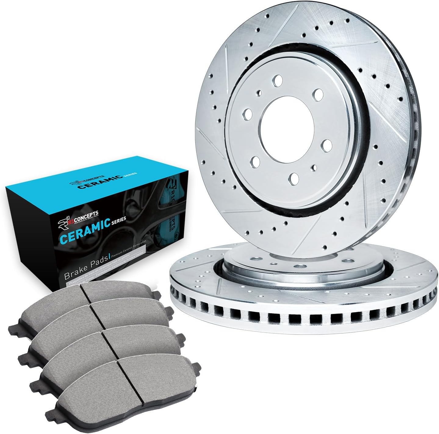 R1 Concepts Front Brake Kit for Toyota 4Runner, FJ, Tacoma