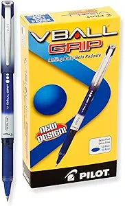 PILOT VBall Grip Liquid Ink Rolling Ball Pens for Smooth Writing