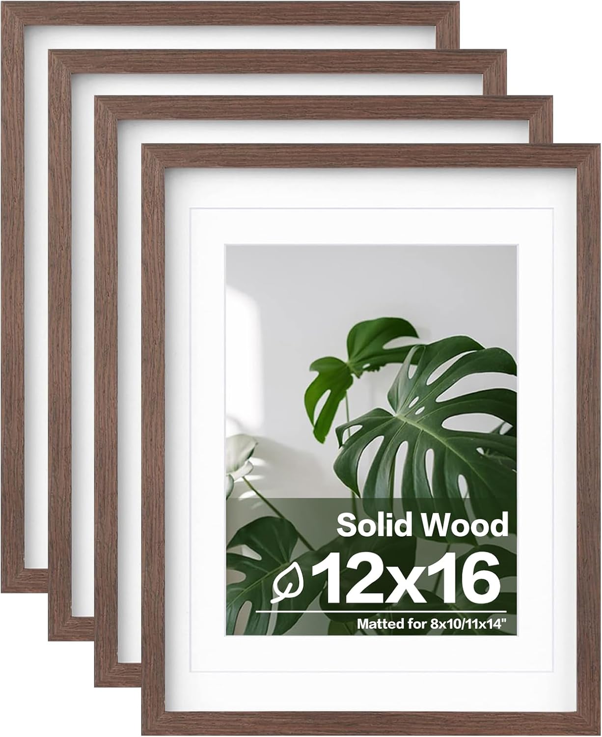 Egofine 12x16 Picture Frames Set of 4 for Wall Mounting