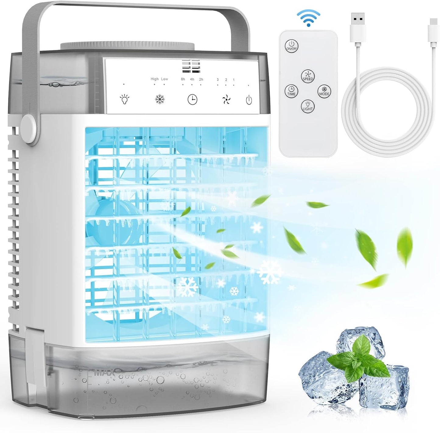 Portable Air Conditioners with Remote Control for Personal Use