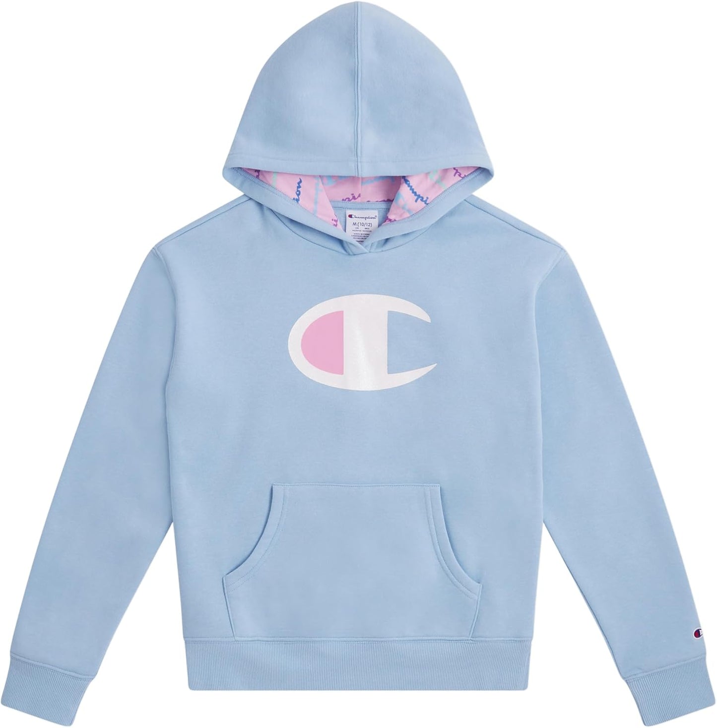 Champion Zip-Up Girls Fleece Hoodie - Athletic Comfort
