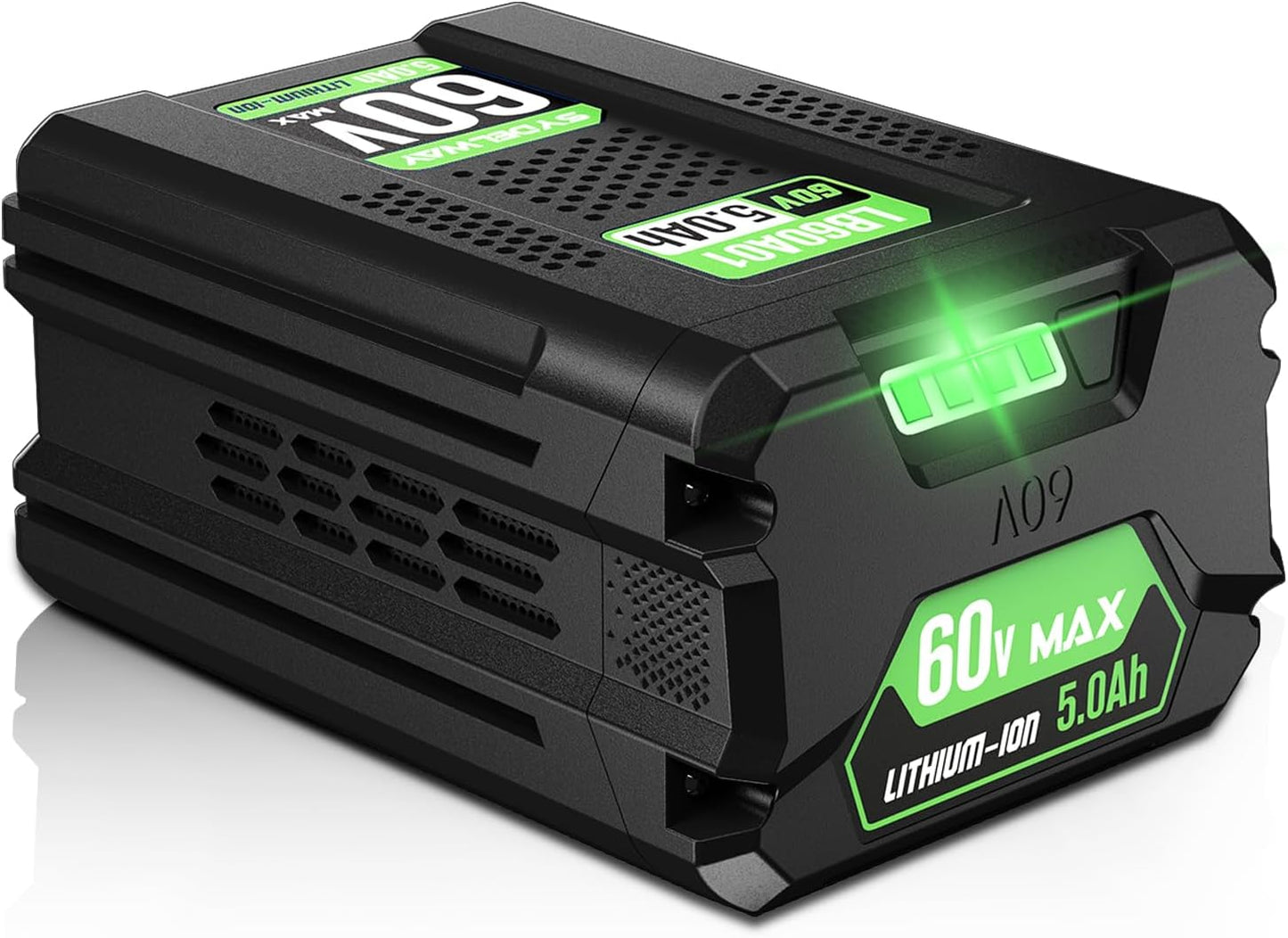 5.0AH Replacement for Greenworks 60V Battery - Perfect Fit
