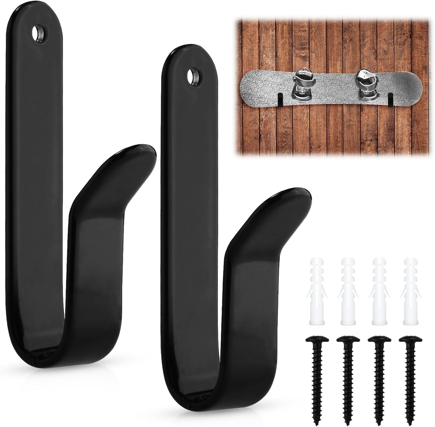 PEUTIER Snowboard Wall Mount - Display & Store Easily!