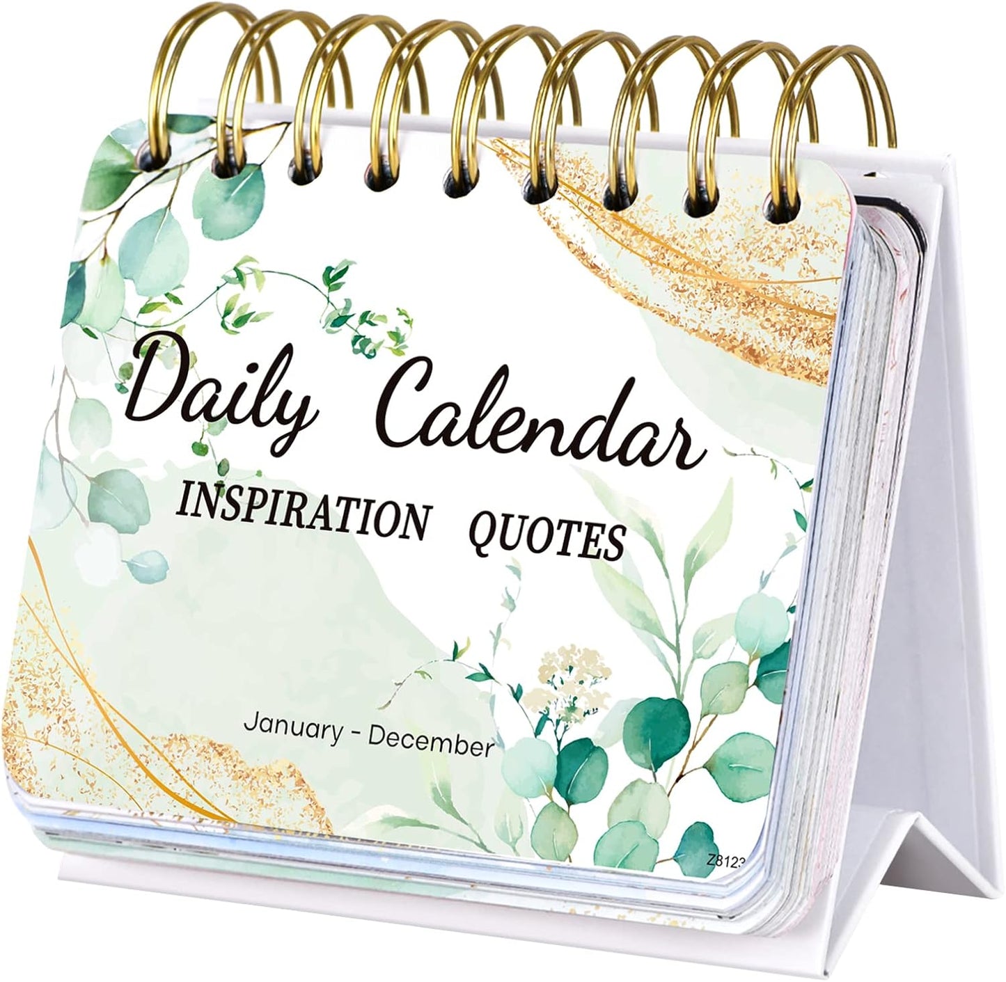 Inspirational Daily Desk Calendar - Stay Positive Every Day