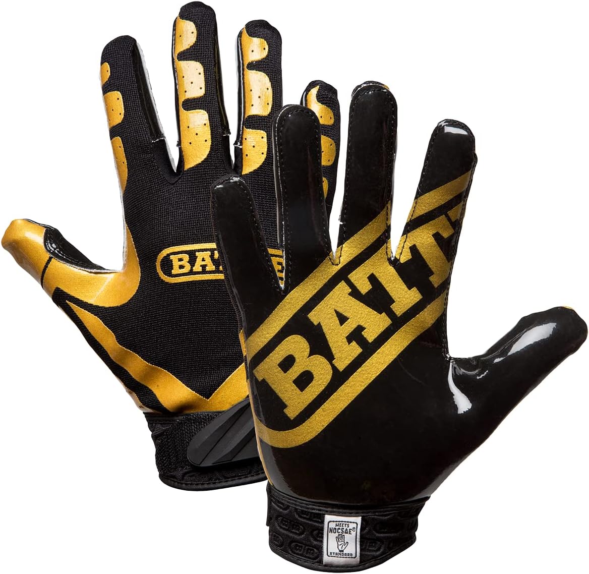 Ultra-Stick Wide Receiver Football Gloves for All Ages