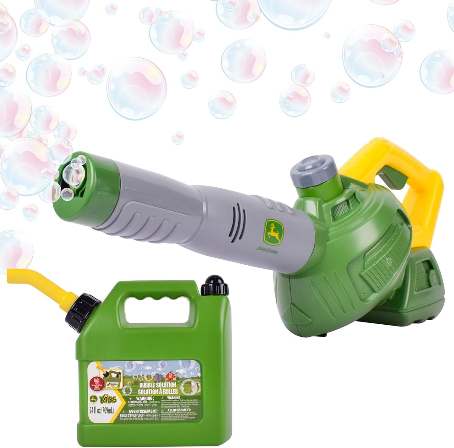 John Deere Bubble Blower: Outdoor Fun for Kids
