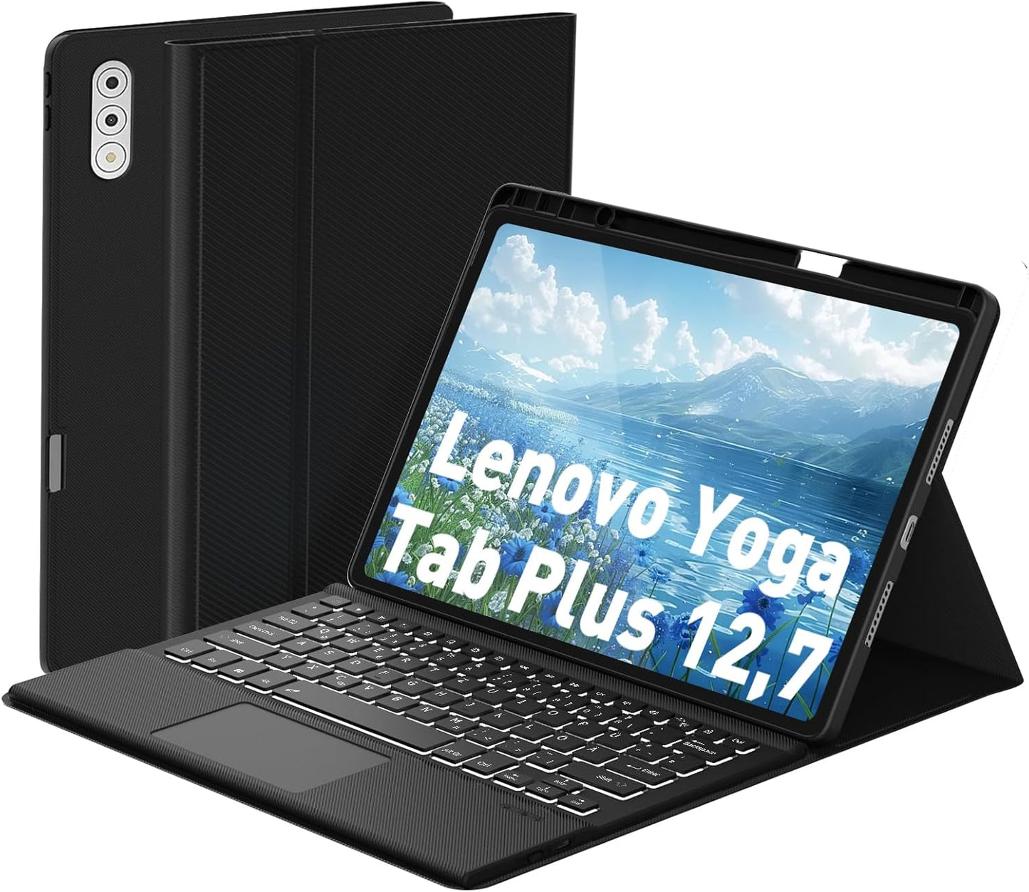 Keyboard Case Touch for Lenovo Yoga Tab Plus 12.7in with Trackpad