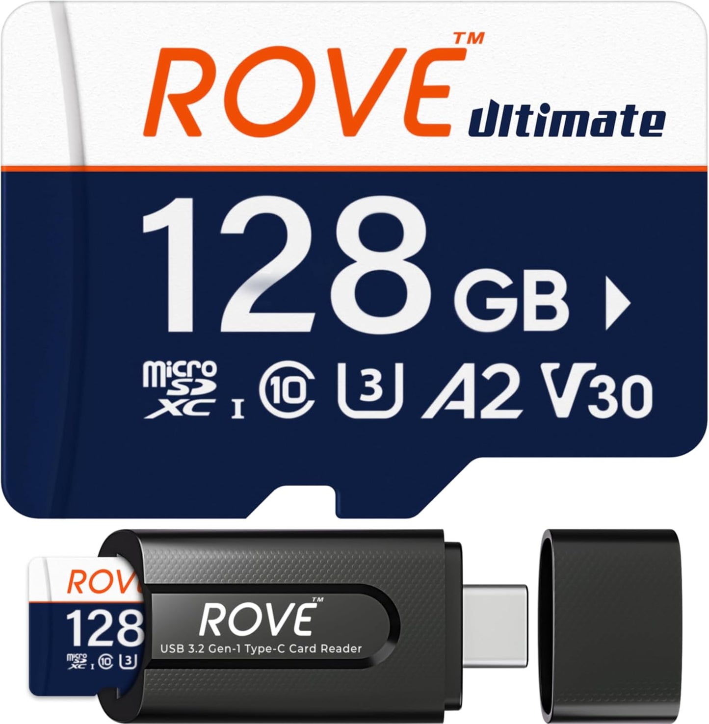 ROVE Ultimate Micro SD Card 128GB for Dash Cams and More