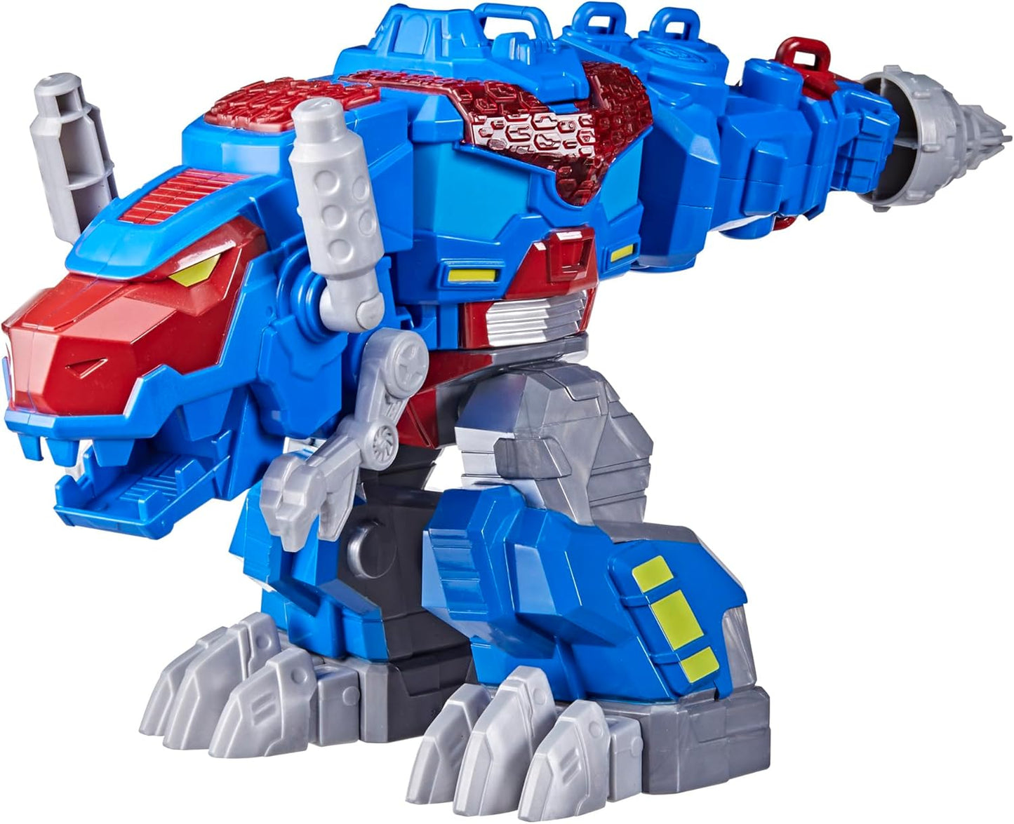 Transformers Dinobot Adventures Optimus Prime T-Rex Toy - Lights & Sounds