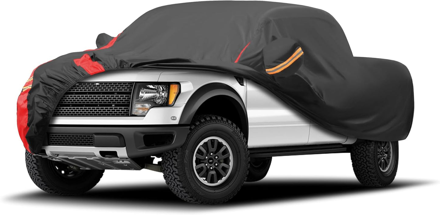 Car Cover Outdoor Waterproof All Weather Protection for Trucks
