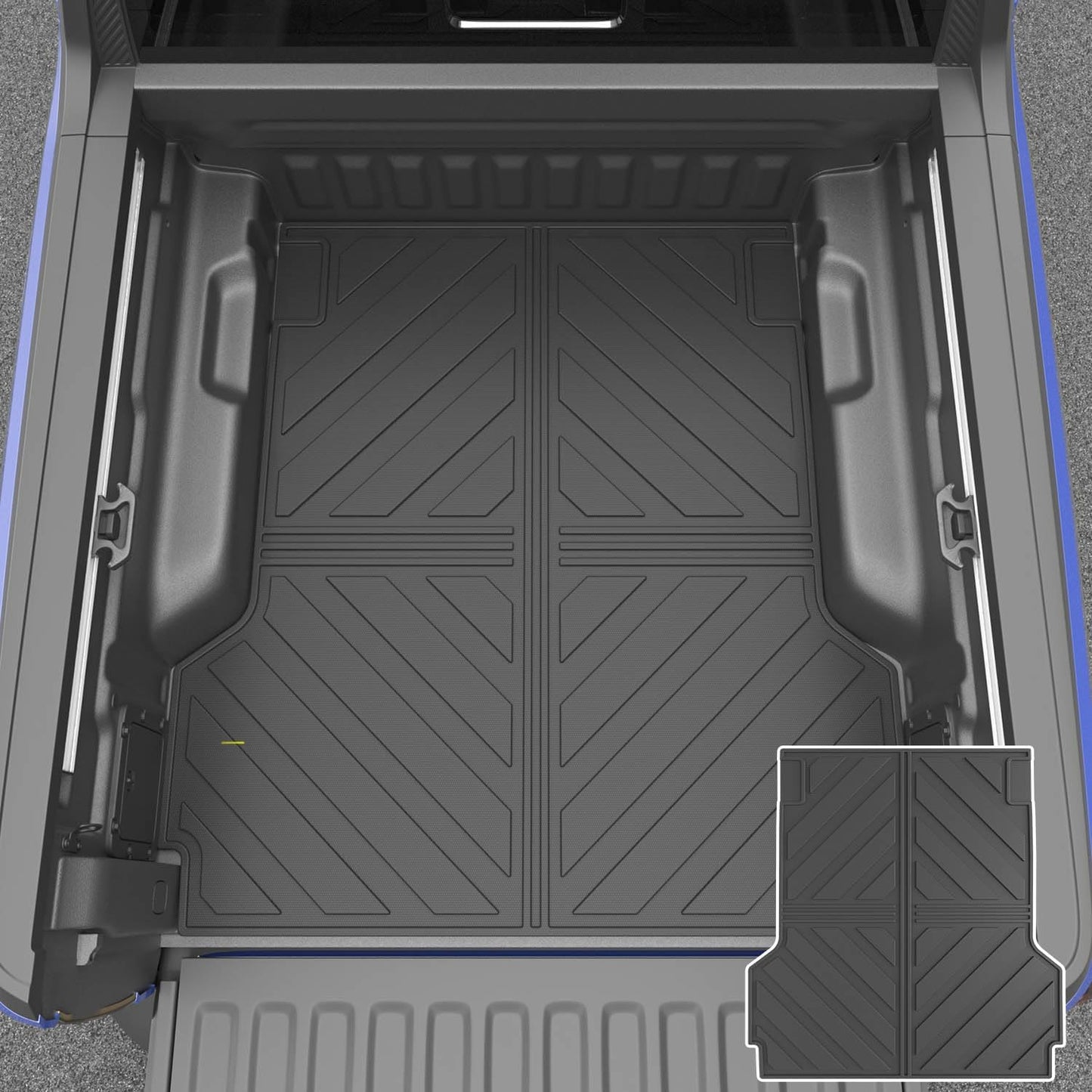 powoq Truck Bed Mat for 2022-2024 Ford Maverick - Durable Cargo Liner