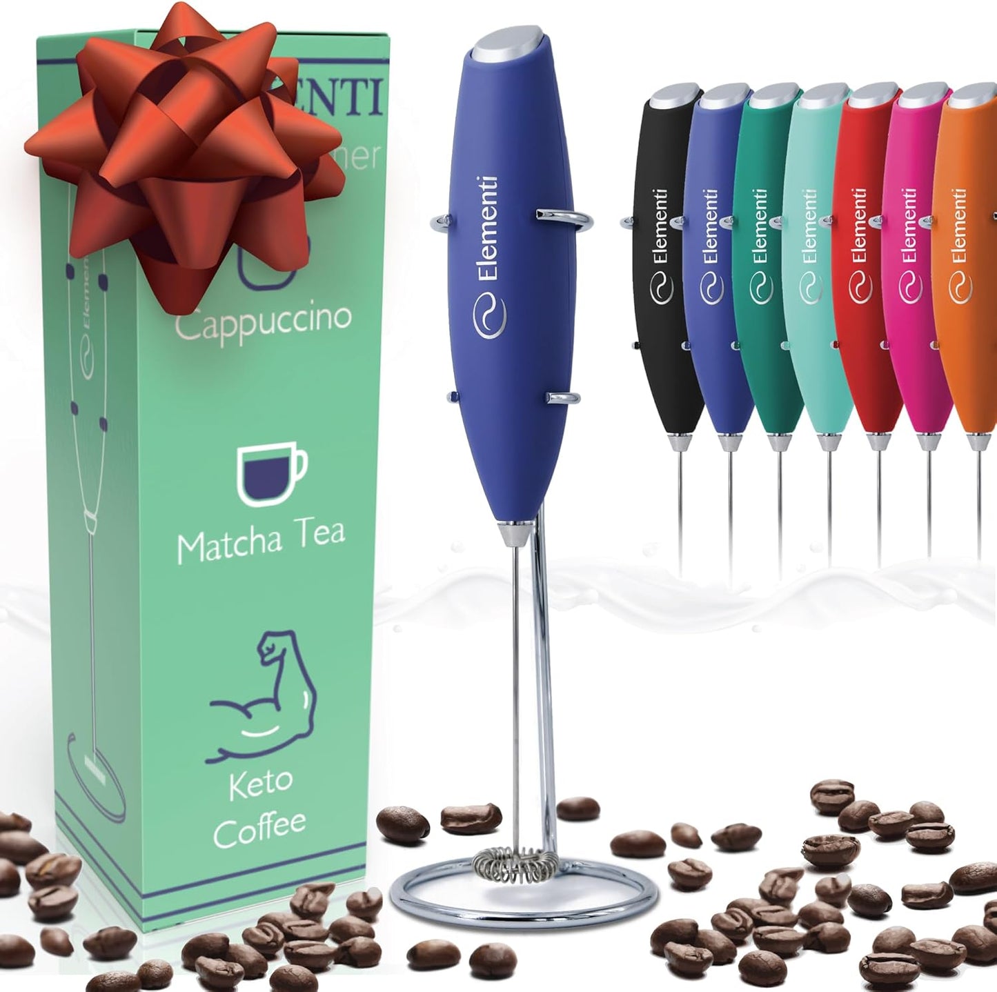 Elementi Portable Milk Frother - Perfect Froth