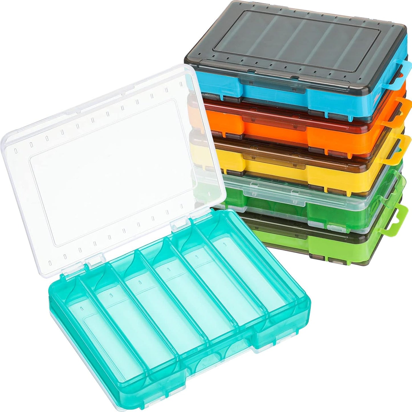 Junkin Double-Sided Fishing Lure Box - Waterproof & Organized!
