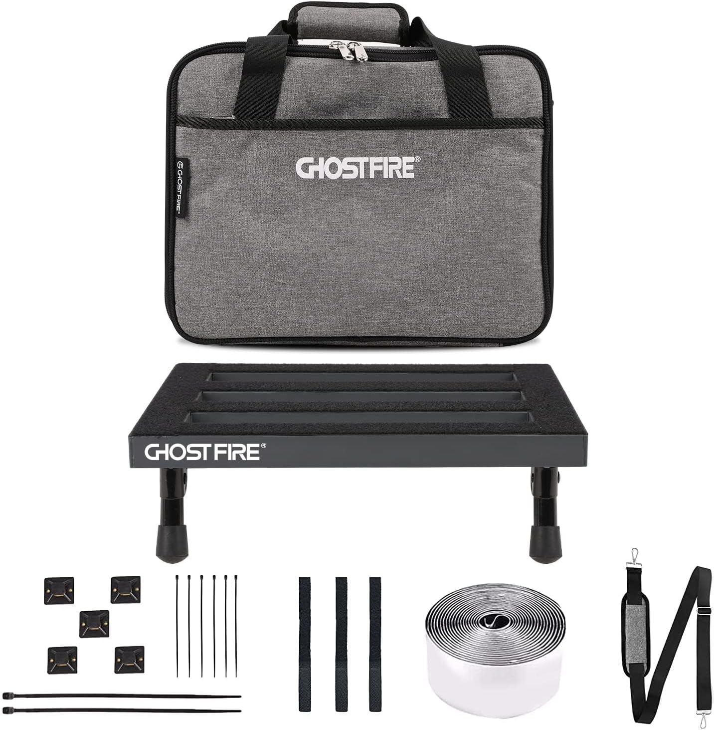 Ghost Fire Guitar Pedal Board - Lightweight Aluminum Alloy Design