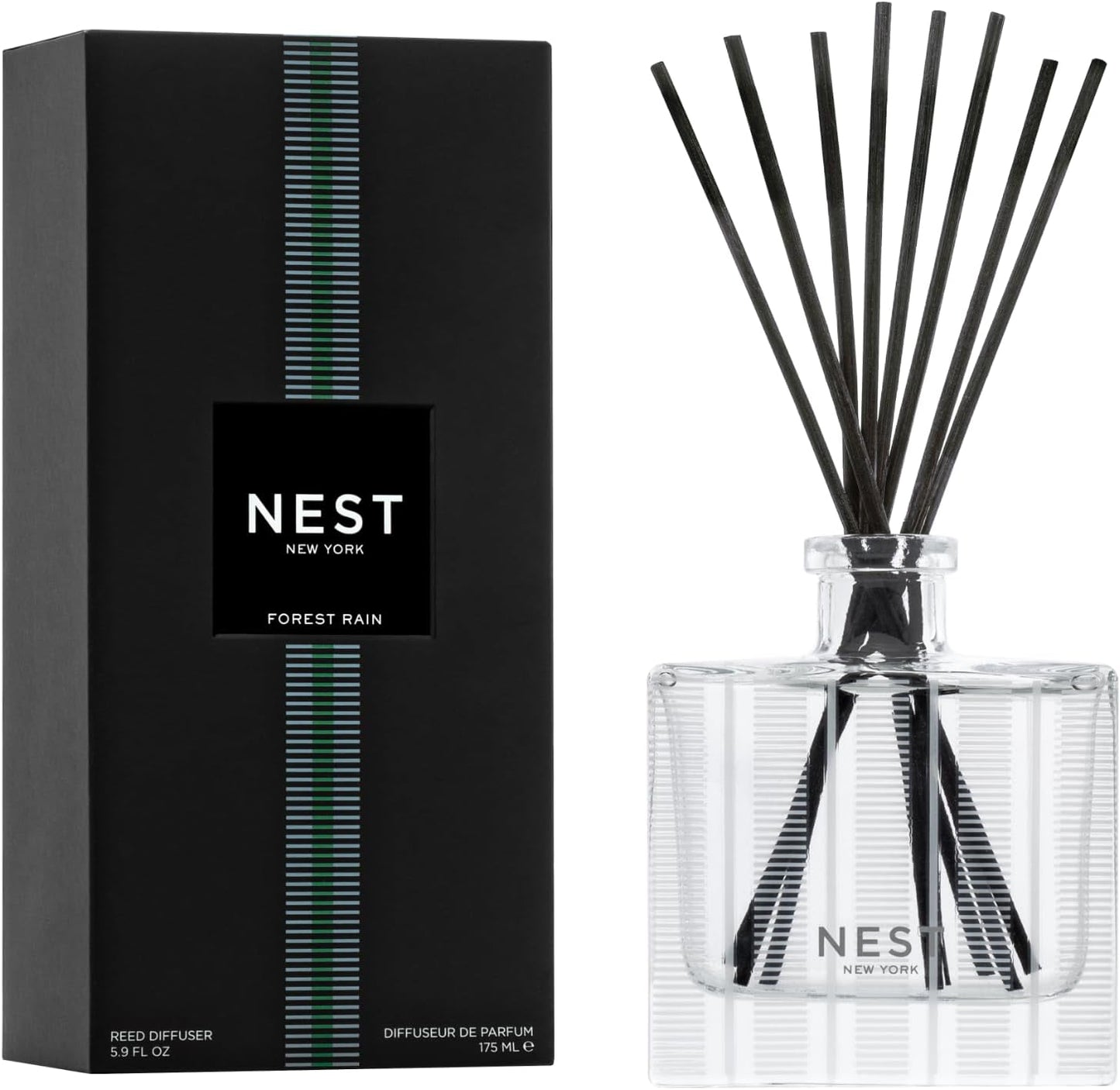 Nest New York Reed Diffuser Forest Rain for Continuous Fragrance