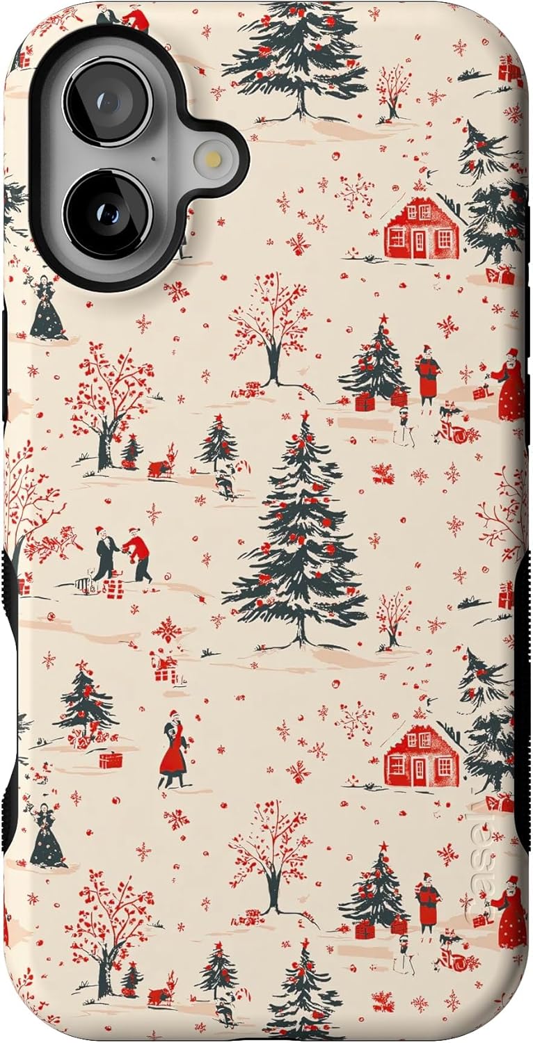 Casely iPhone 16 Plus Case - Ultra-Protective Vintage Design
