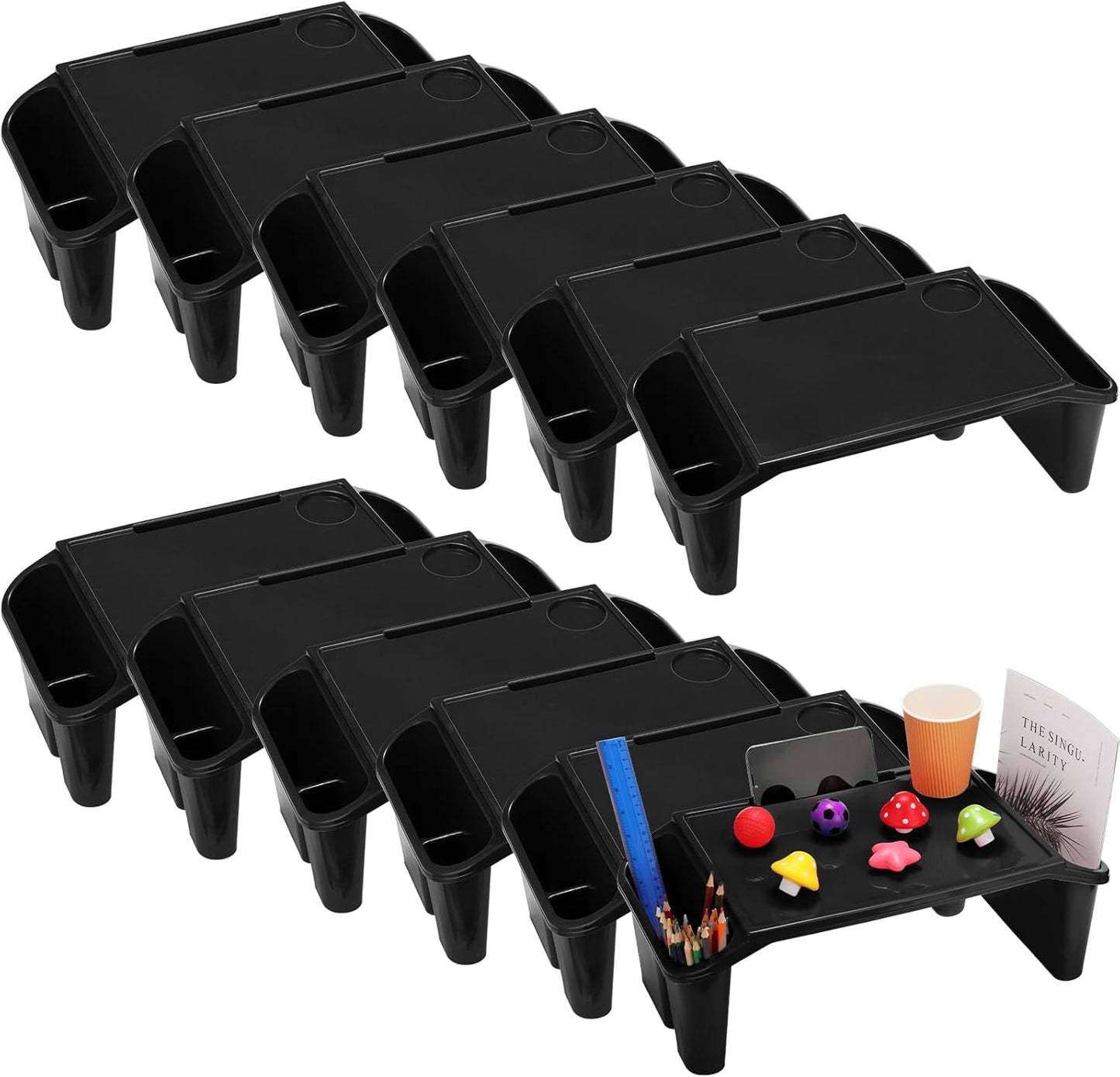 Kisston Kids Lap Desk - Portable Storage & Study Solution