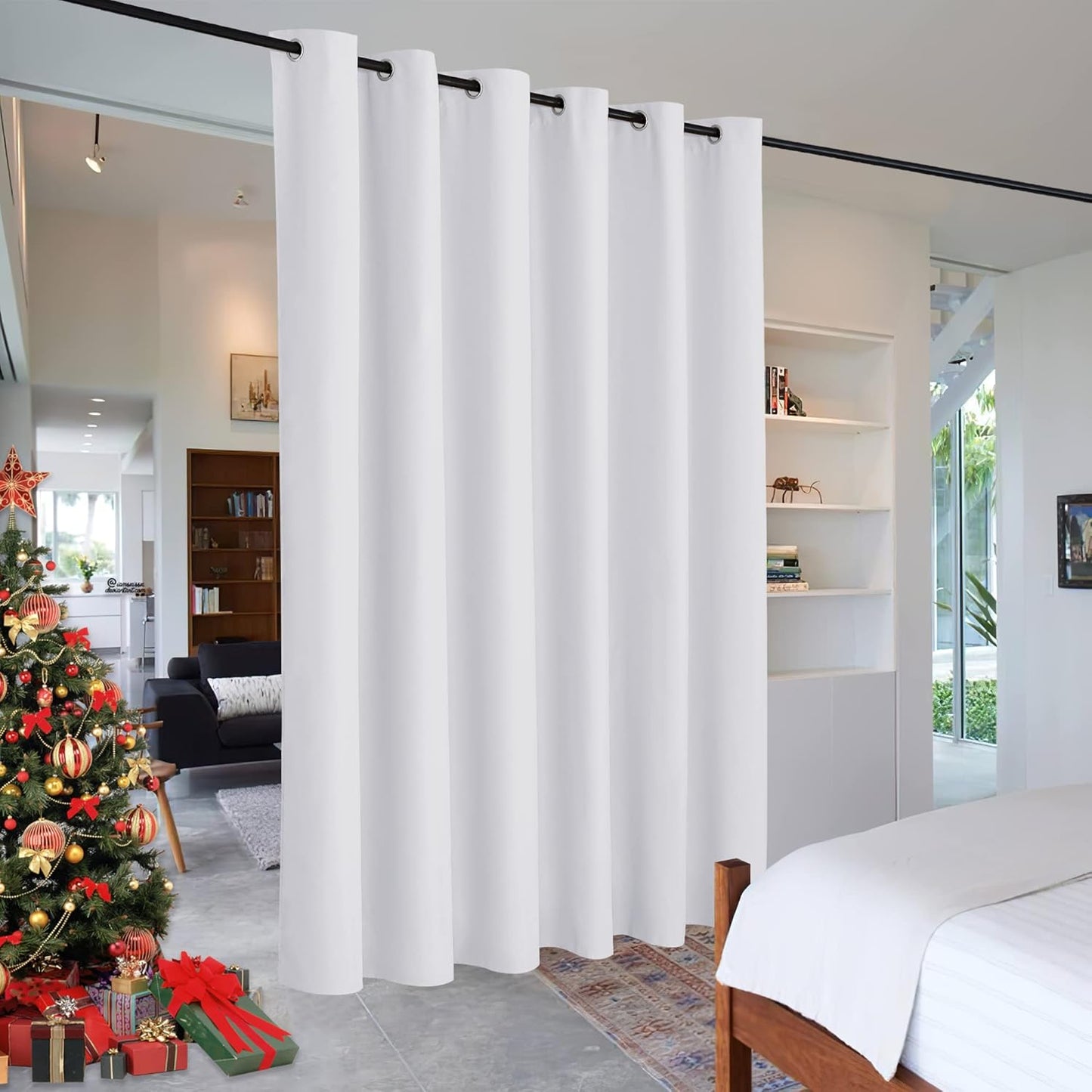 RYB HOME Room Divider Curtains for Privacy and Insulation