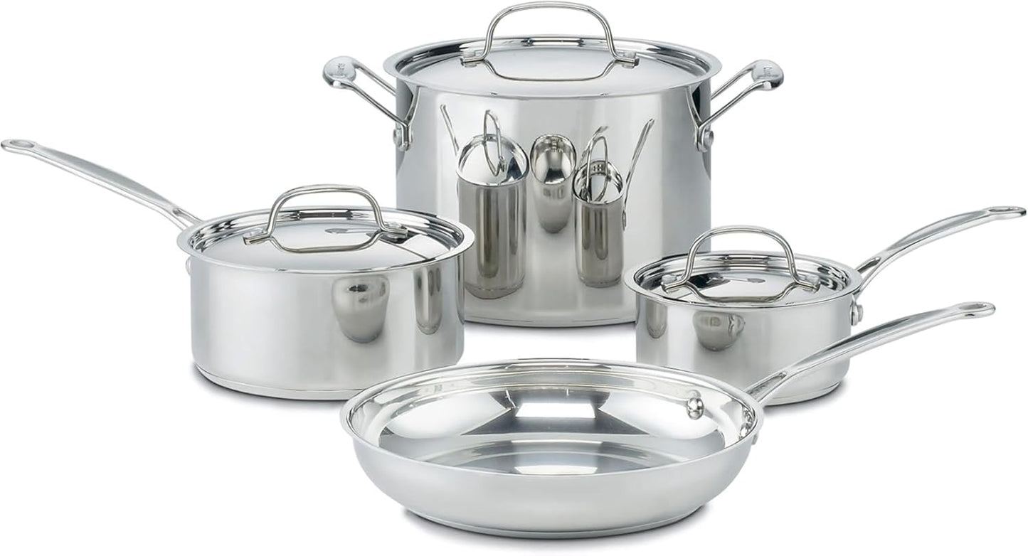 Cuisinart 7-Piece Cookware Set for Exceptional Cooking Performance