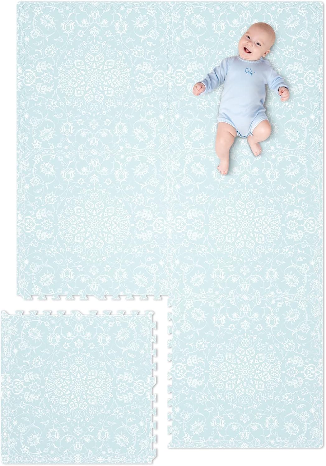 Extra Large Baby Play Mat - Non-Toxic Foam Puzzle Floor Mat