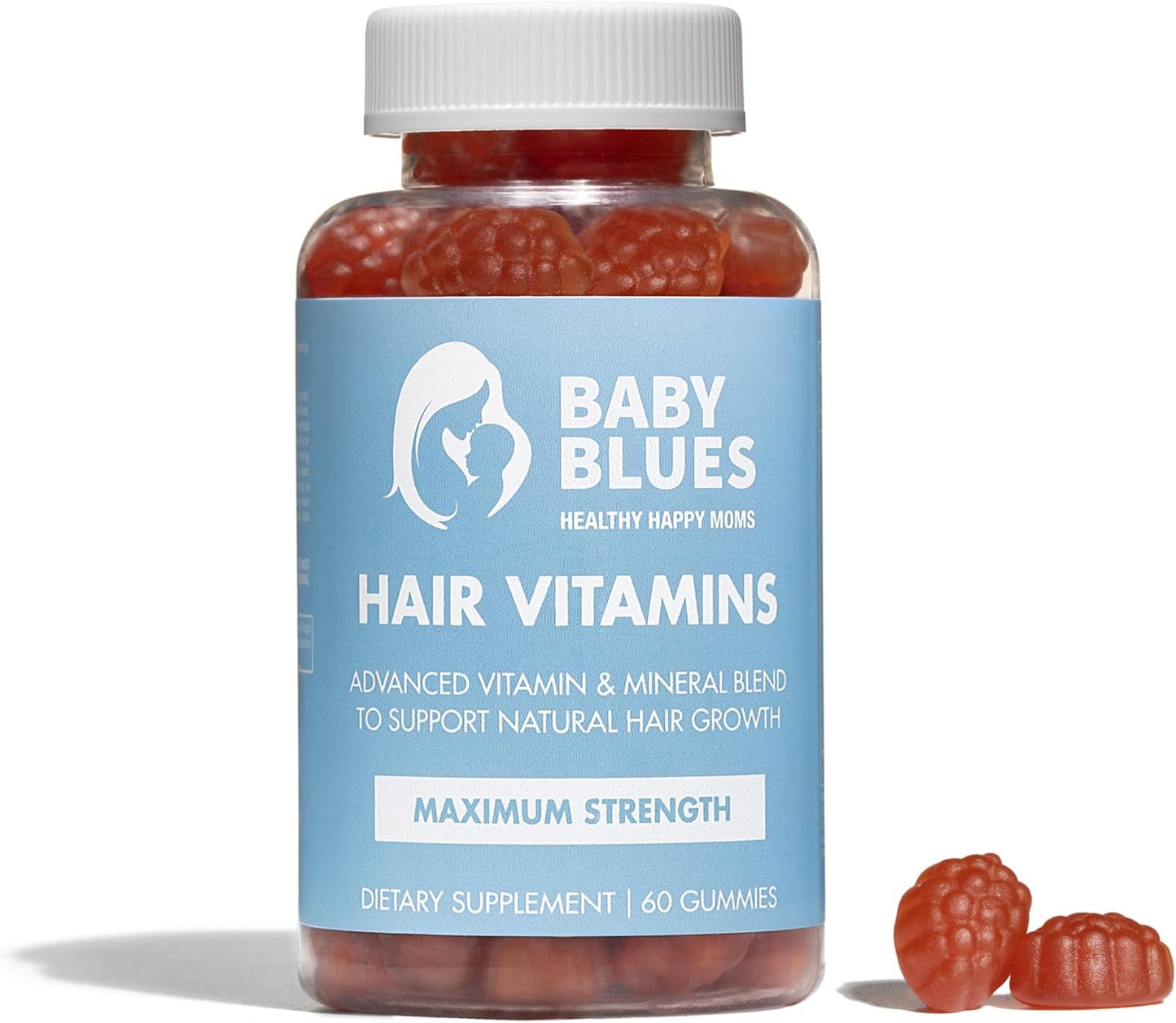 Baby Blues Hair Loss Gummies - Biotin & Collagen Boost