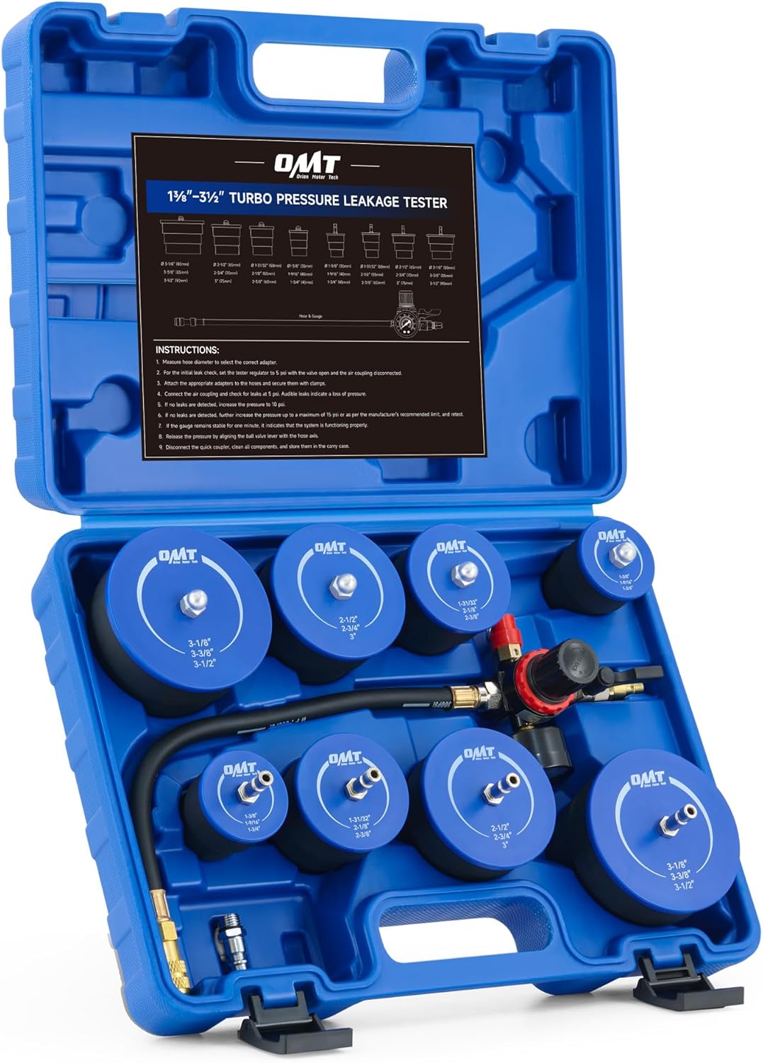 Turbo System Leakage Tester Kit for Easy Leak Detection