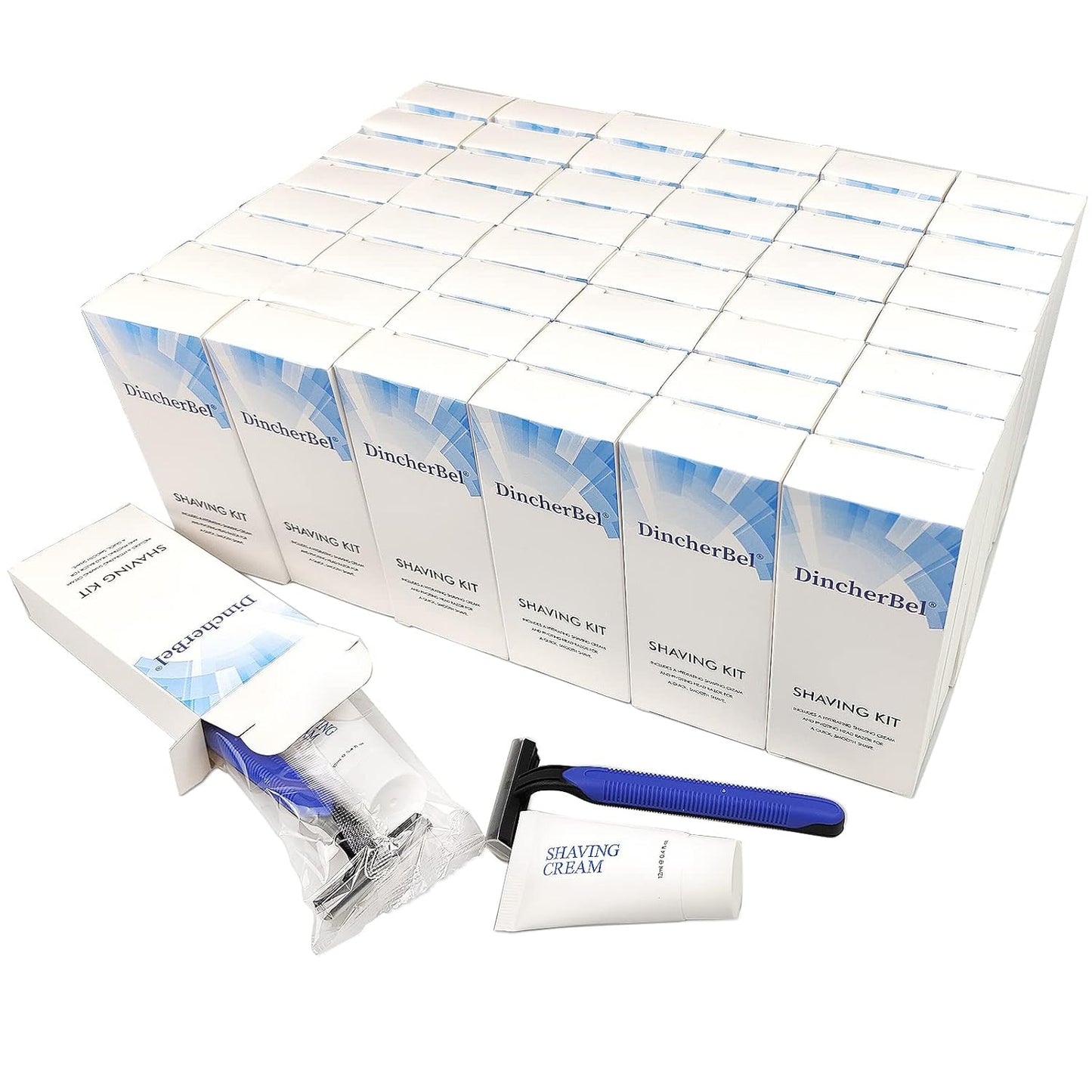 Disposable Razors in Bulk Shaving Kit for Travel and Camping