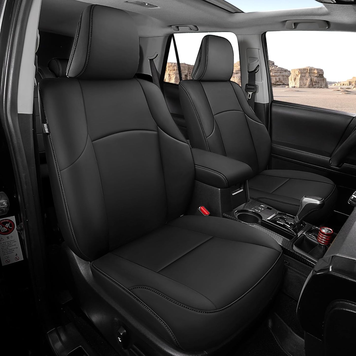 Custom Leather 4Runner Seat Covers by FREESOO