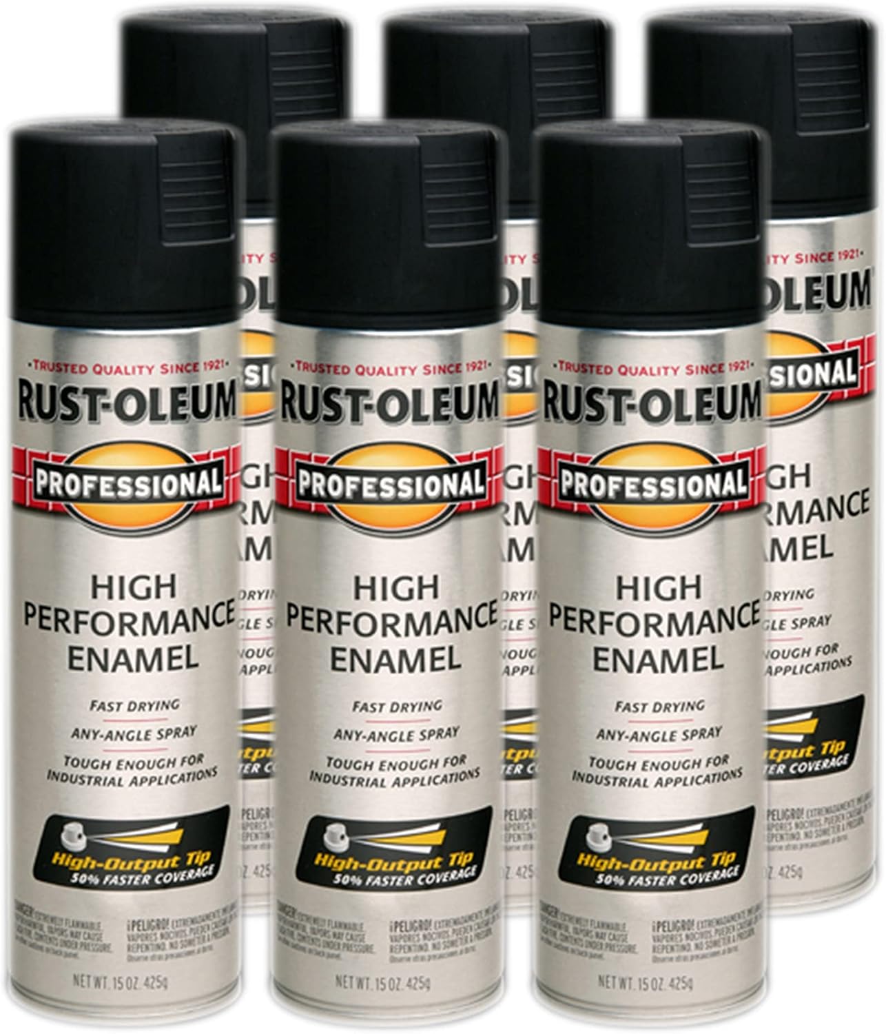 Professional High Performance Enamel Spray Paint for Tough Jobs