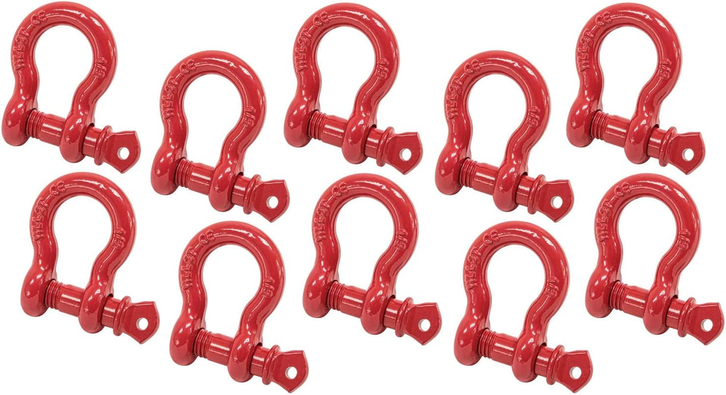 1/2in Anchor Shackle Forged Carbon Steel for Heavy Duty Towing