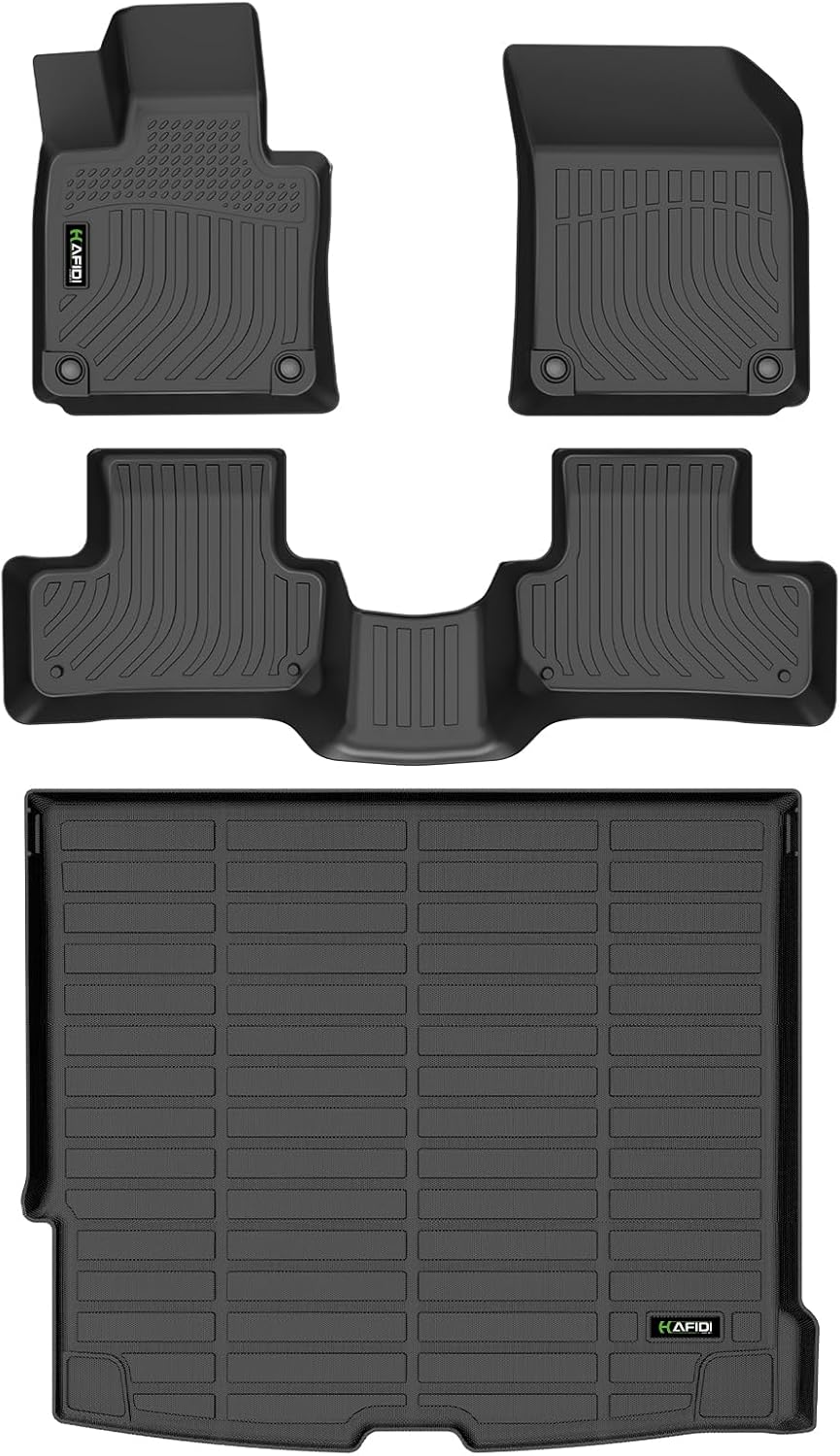 HAFIDI All Weather Floor Mats & Cargo Liner for Volvo XC60