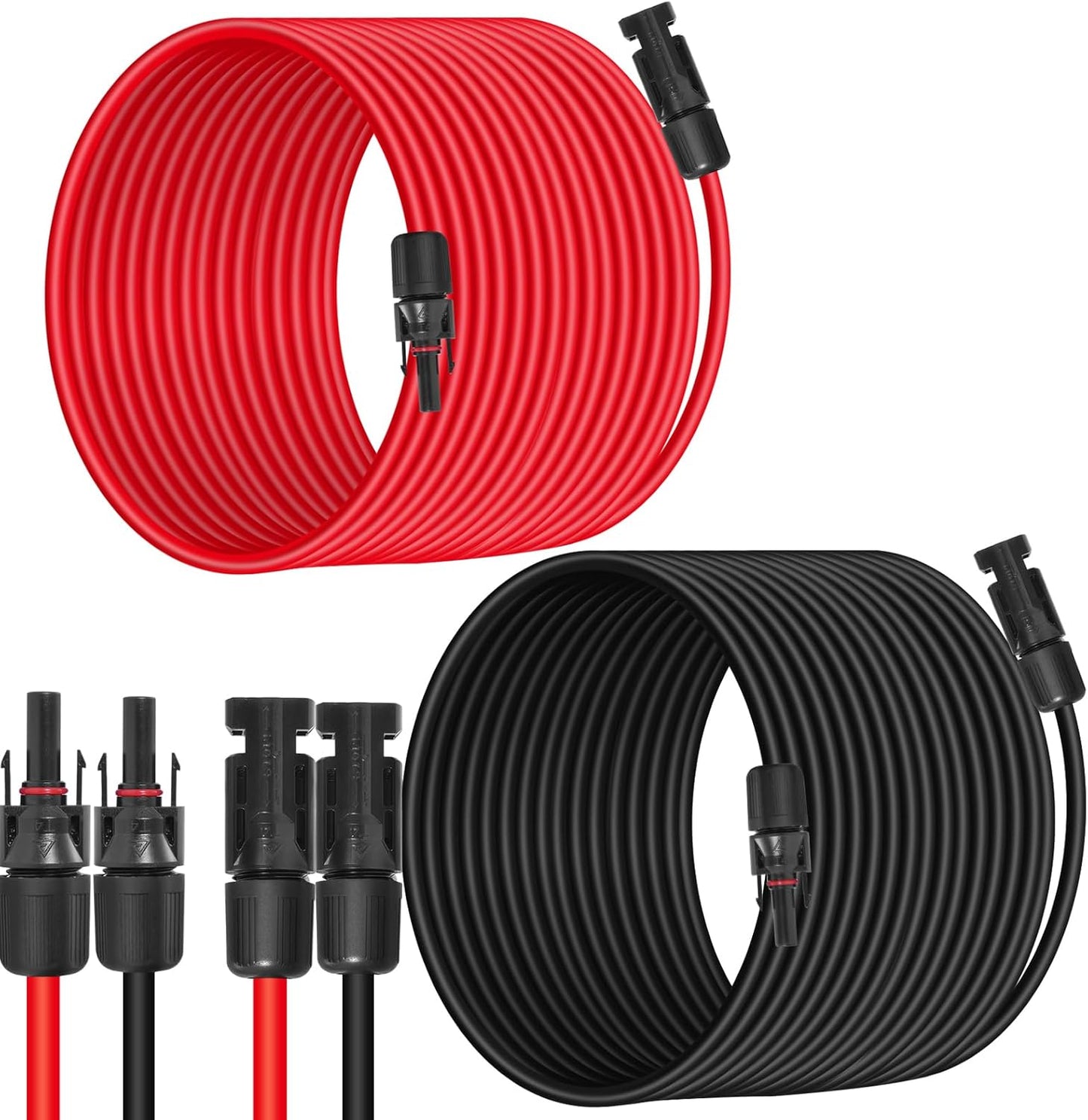 10AWG Solar Panel Extension Cable 100FT - Durable & UV Resistant
