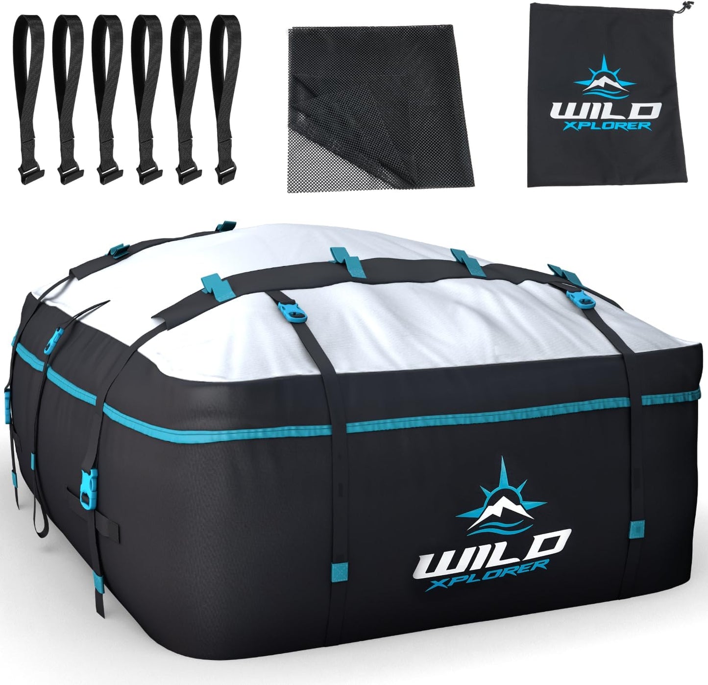 Rooftop Cargo Carrier - 19 Cubic Feet Waterproof Soft Shell