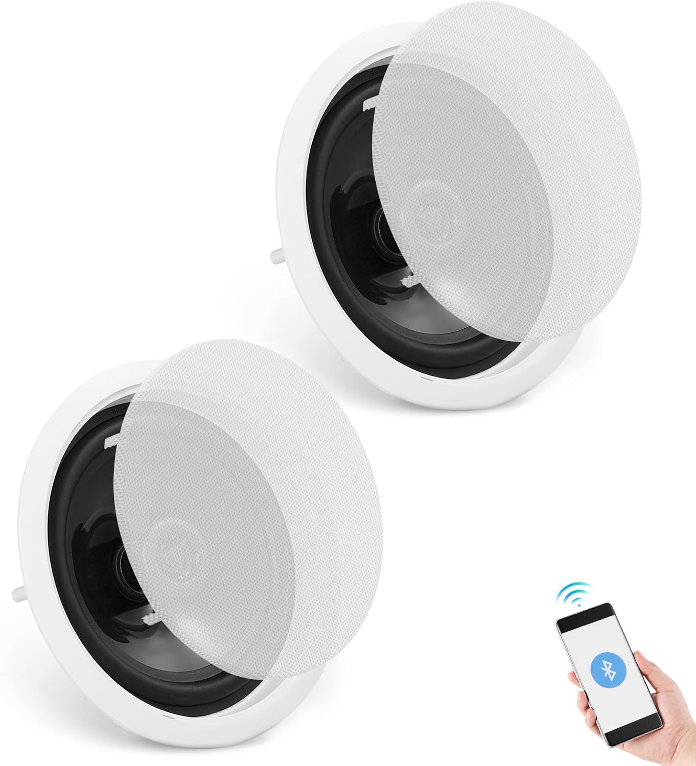 Enhance Sound Quality: VEVOR 6.5'' Bluetooth Speaker Duo
