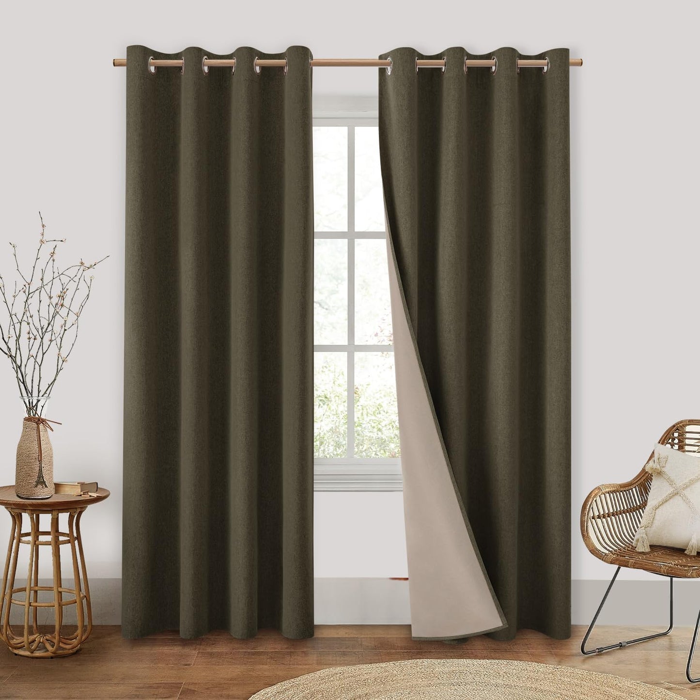 100% Blackout Curtains for Total Darkness in Any Room