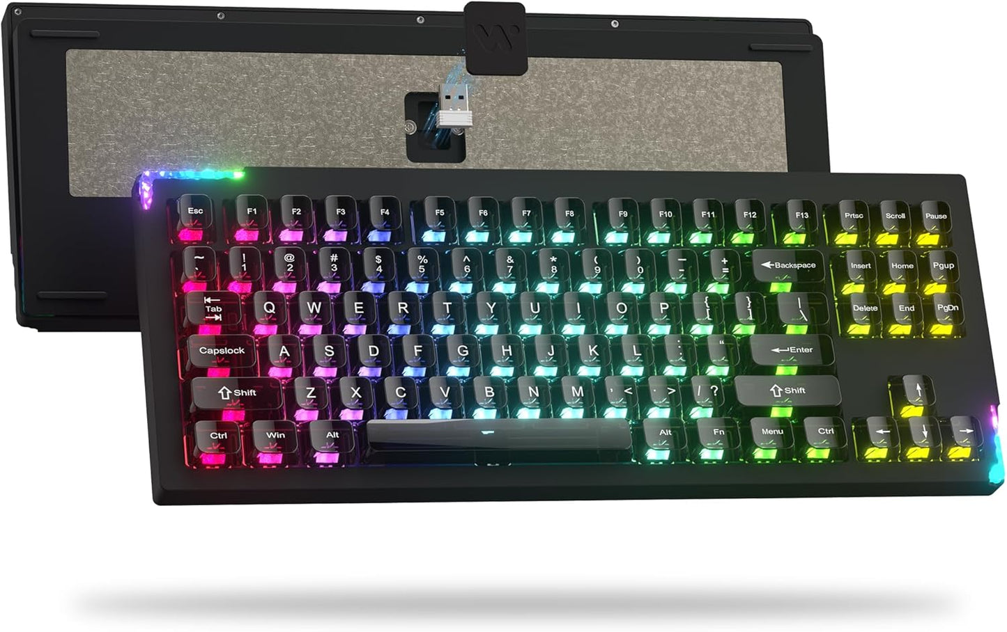 SK87 Wireless Gaming Keyboard: Full Aluminum, Hot Swappable Design